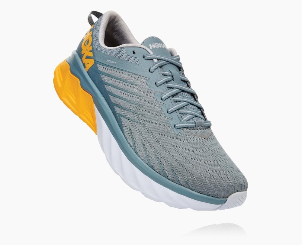 Chaussures De Récupération Hoka Arahi 4 Homme Lead/Lunar Rock | XZCK64890