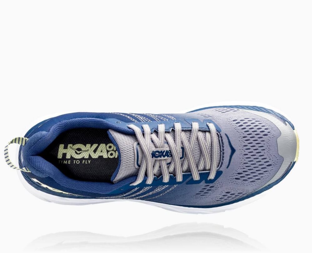 Chaussures De Récupération Hoka Clifton 6 Homme Bleu | BZIM27149