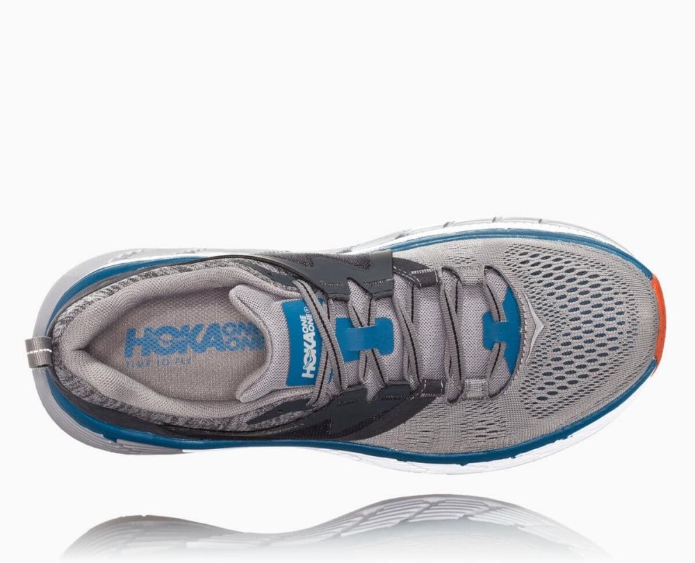 Chaussures De Récupération Hoka Gaviota 2 Femme Grise | DCWL89621