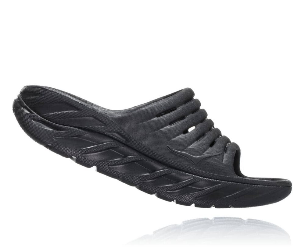 Chaussures De Récupération Hoka ORA Femme Noir Noir | ZREP73642