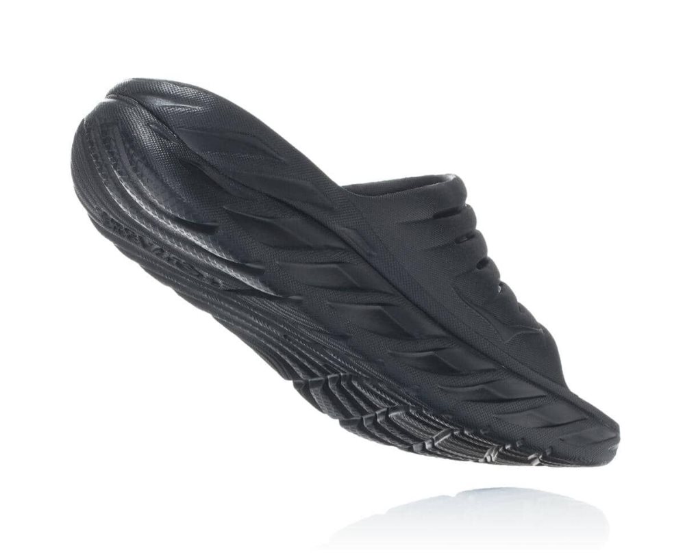 Chaussures De Récupération Hoka ORA Femme Noir Noir | ZREP73642