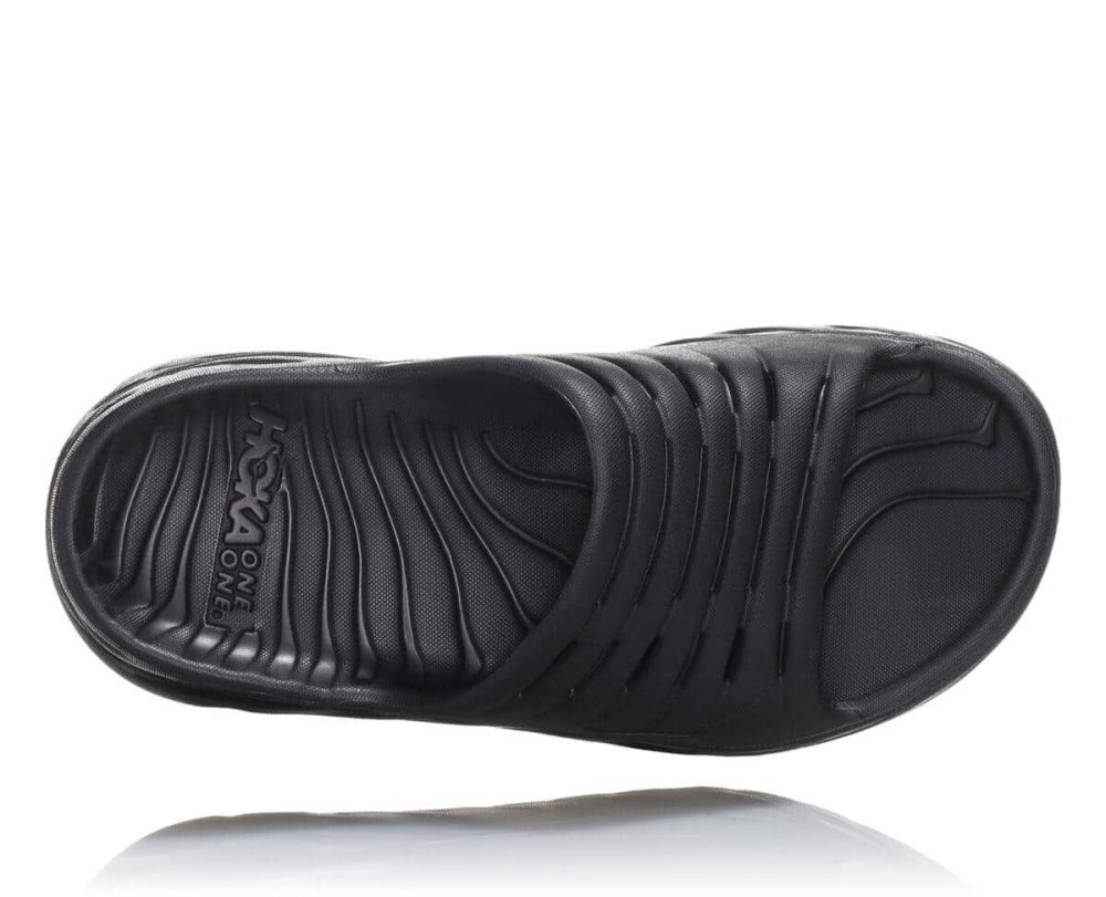 Chaussures De Récupération Hoka ORA Femme Noir Noir | ZREP73642