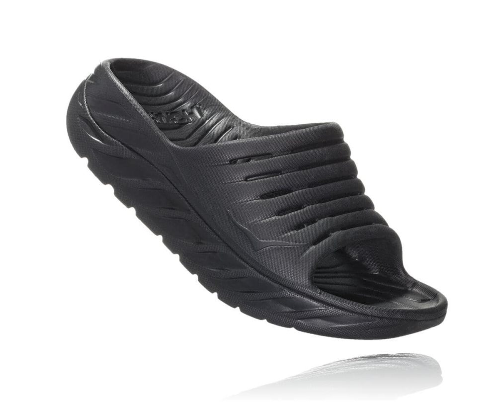 Chaussures De Récupération Hoka ORA Femme Noir Noir | ZREP73642