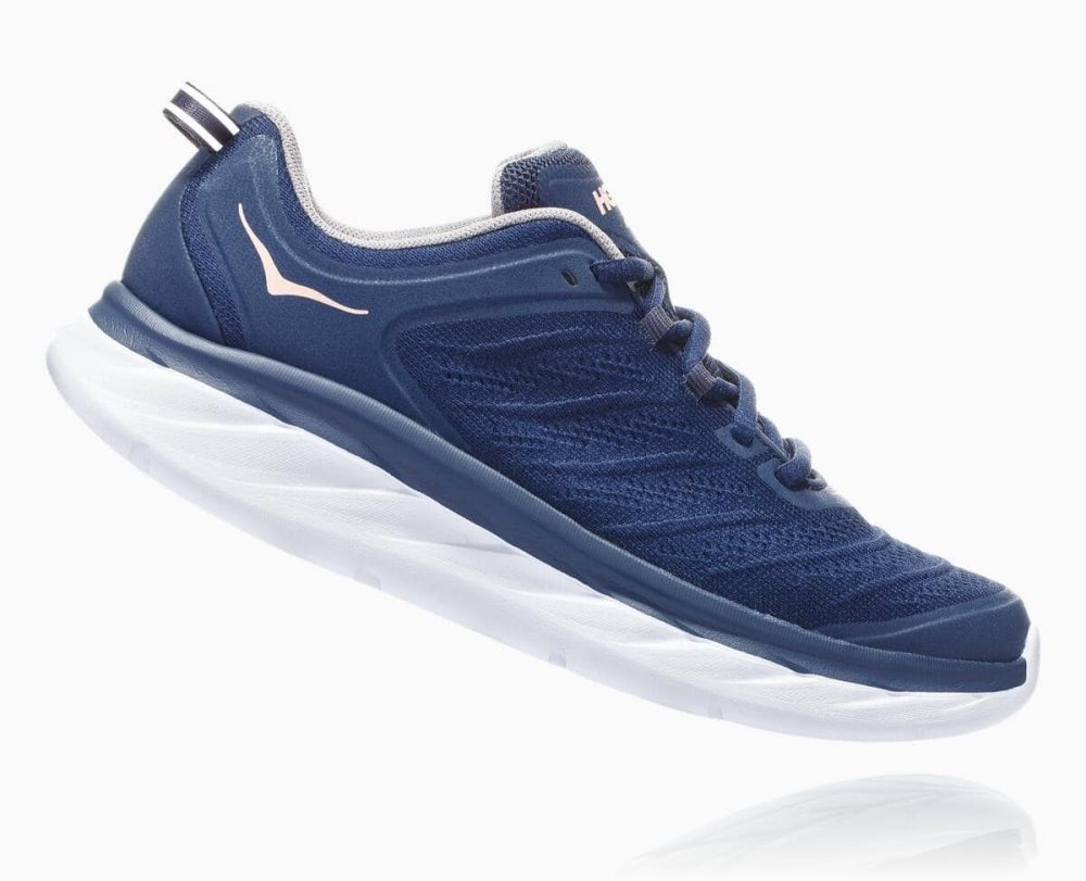 Chaussures Running Route Hoka Akasa Femme Indigo Rose | JLCU34917