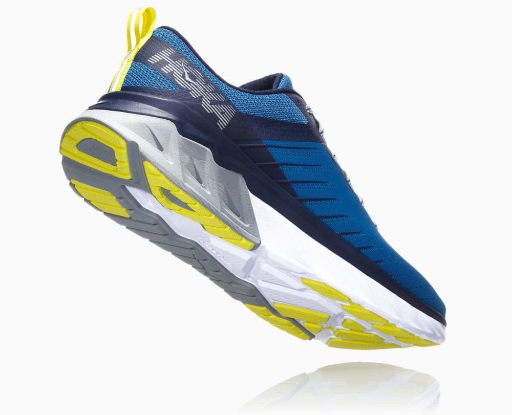 Chaussures Running Route Hoka Arahi 3 Homme Bleu Indigo | IKGA27346