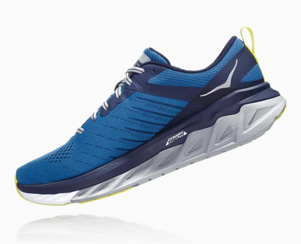 Chaussures Running Route Hoka Arahi 3 Homme Bleu Indigo | IKGA27346