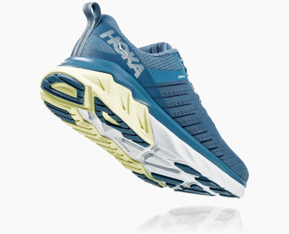 Chaussures Running Route Hoka Arahi 3 Wide Femme Bleu | RTFJ51873