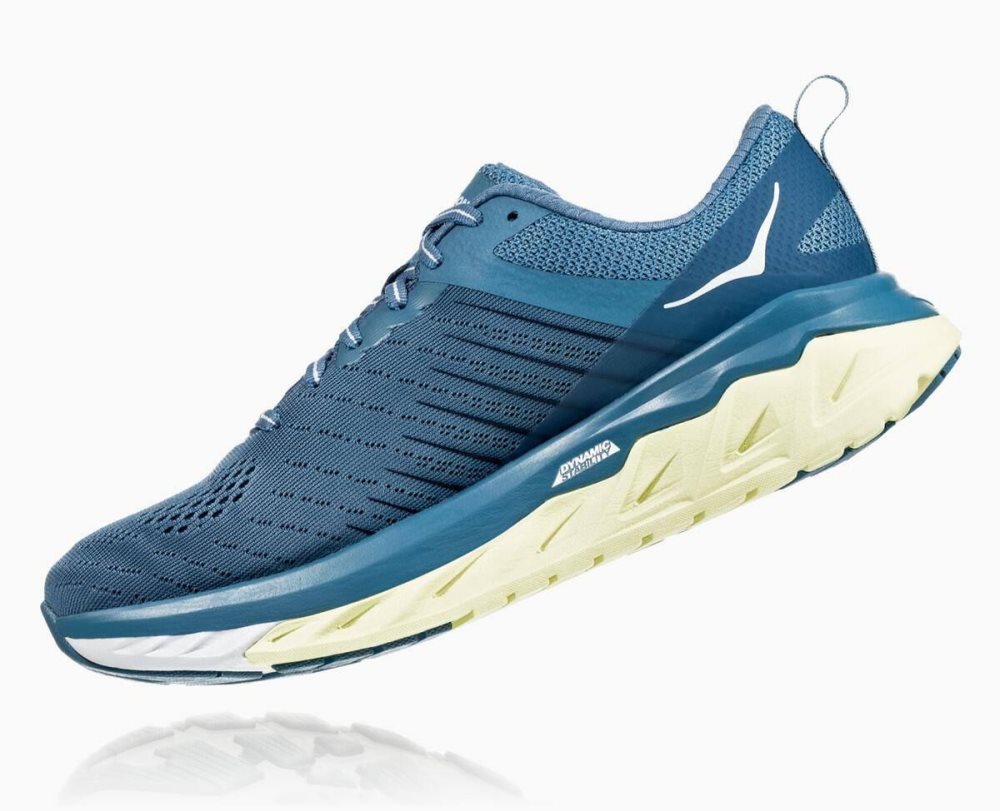 Chaussures Running Route Hoka Arahi 3 Wide Femme Bleu | RTFJ51873