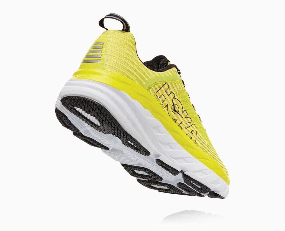 Chaussures Running Route Hoka Bondi 6 Homme Orange Grise Foncé | IOKL24570