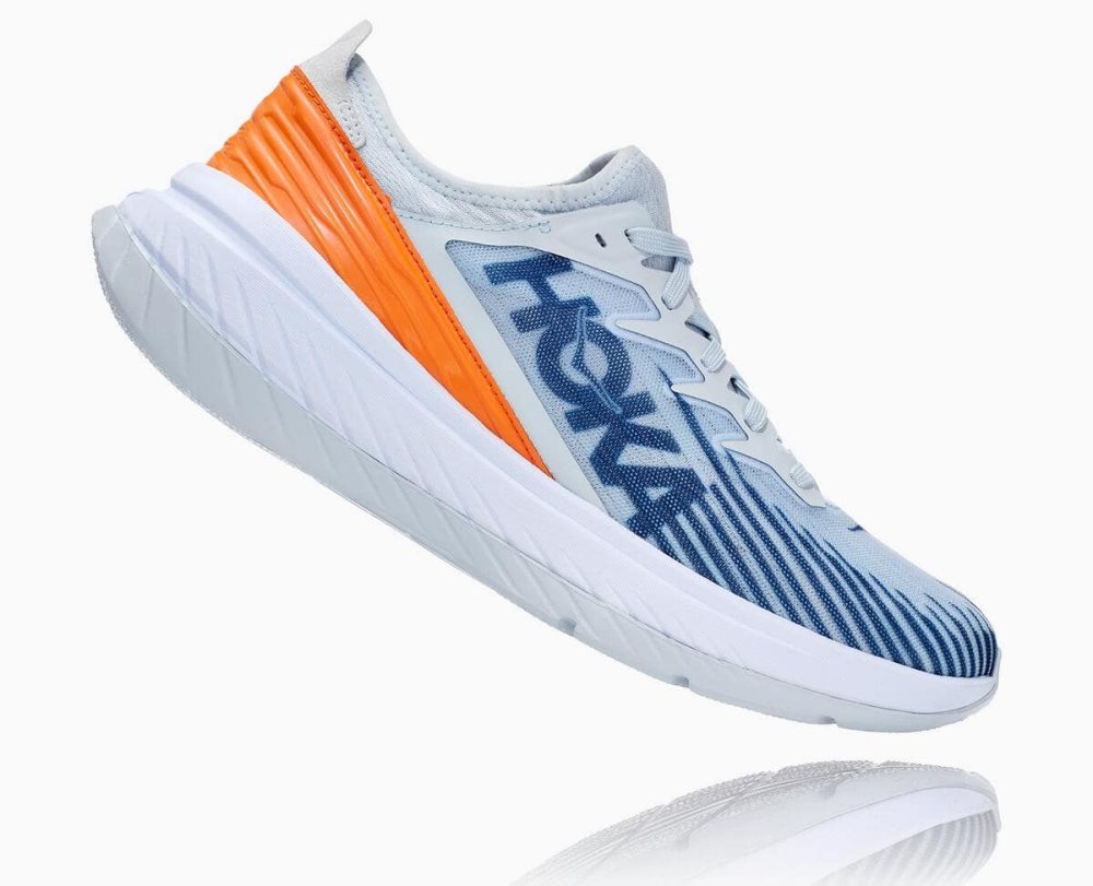 Chaussures Running Route Hoka Carbon X Femme Plein Air/Birds Of Paradise | HJQG40197