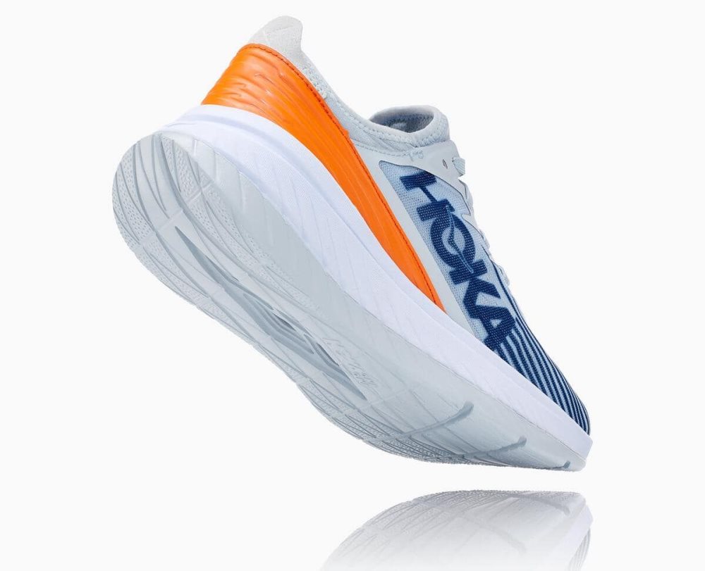 Chaussures Running Route Hoka Carbon X Femme Plein Air/Birds Of Paradise | HJQG40197