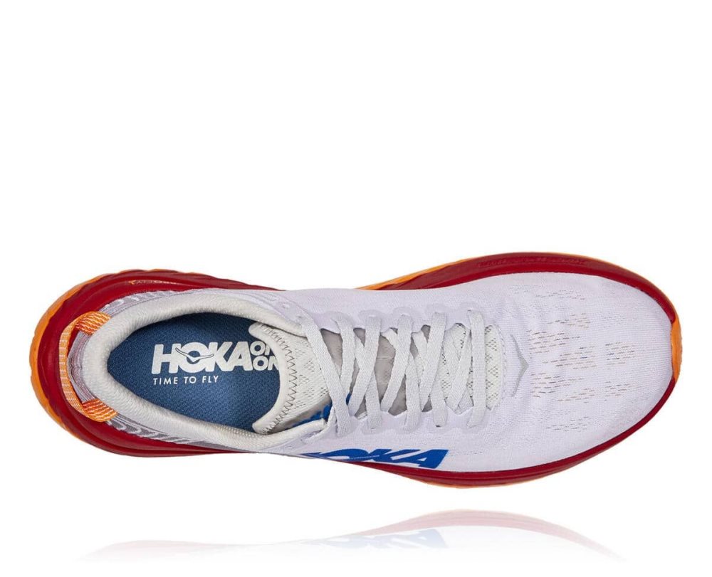 Chaussures Running Route Hoka Carbon X Femme Rouge | QGLN30426