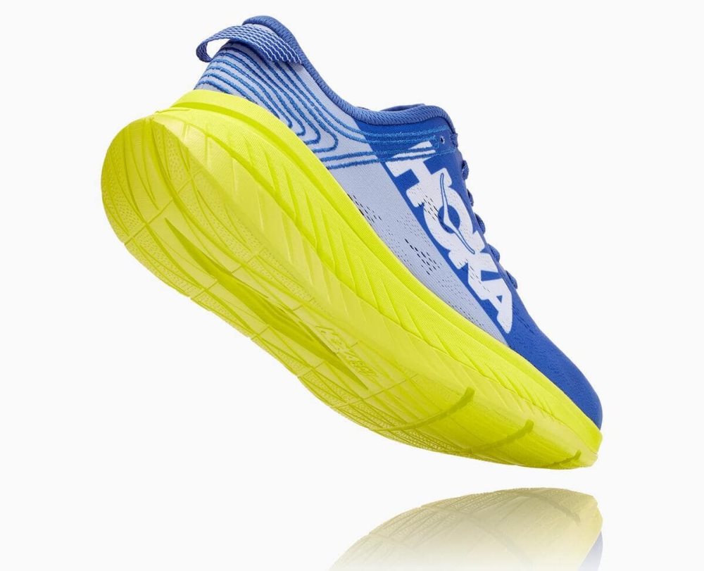 Chaussures Running Route Hoka Carbon X Homme Bleu | QEBF94825