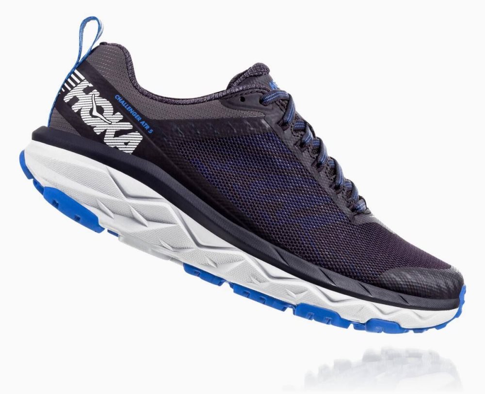 Chaussures Running Route Hoka Challenger ATR 5 Femme Obsidienne Bleu | VLUW27896