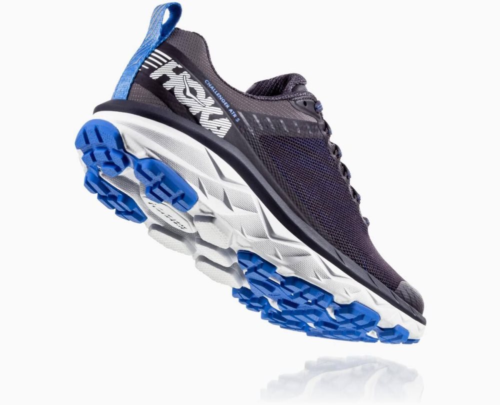 Chaussures Running Route Hoka Challenger ATR 5 Femme Obsidienne Bleu | VLUW27896