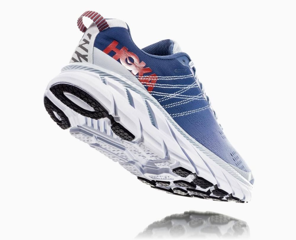 Chaussures Running Route Hoka Clifton 6 Femme Bleu | FZSD64137