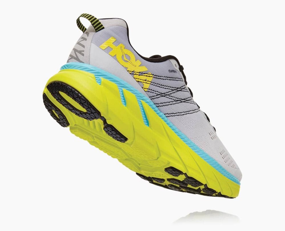 Chaussures Running Route Hoka Clifton 6 Homme Lunar Rock/Nimbus Cloud | JUYZ61042