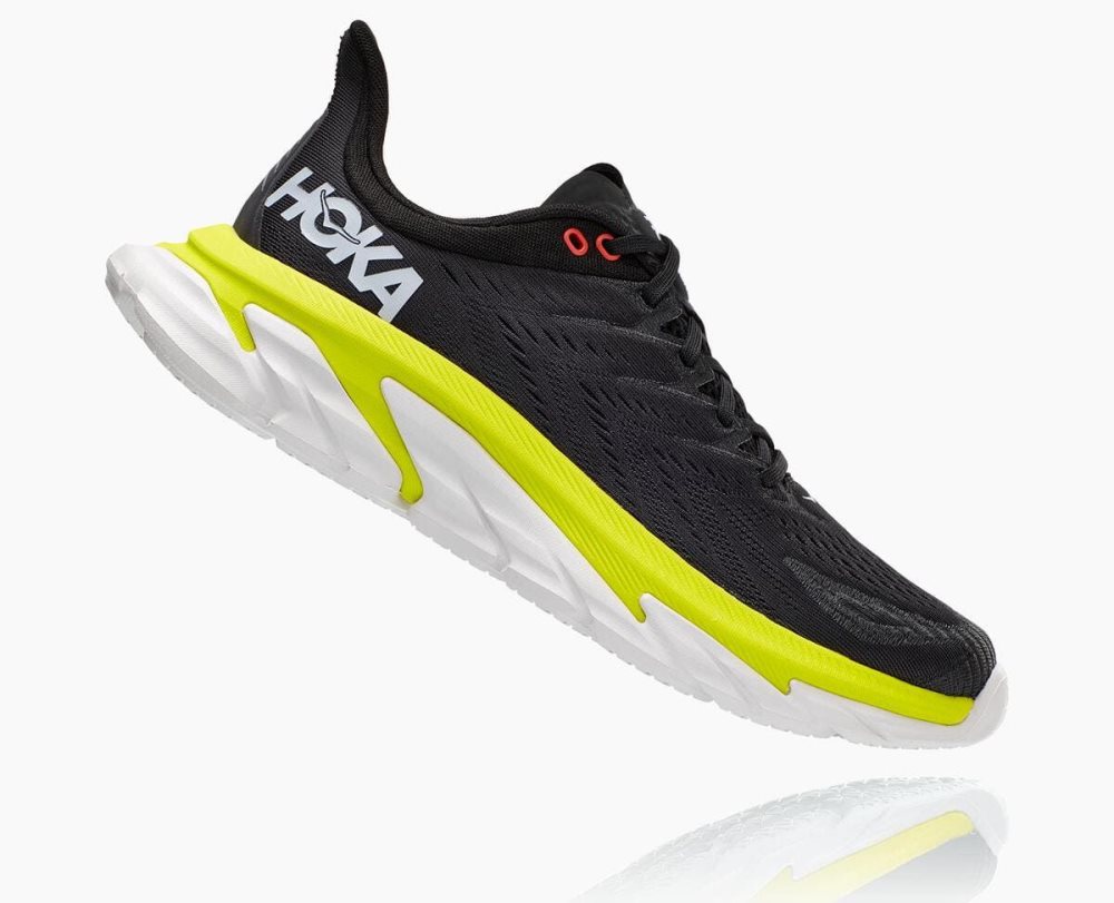 Chaussures Running Route Hoka Clifton Edge Homme Grise Foncé | KGIV76209