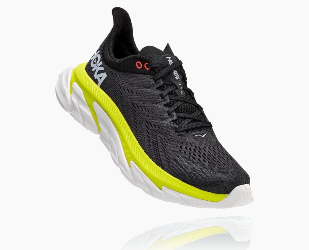 Chaussures Running Route Hoka Clifton Edge Homme Grise Foncé | KGIV76209