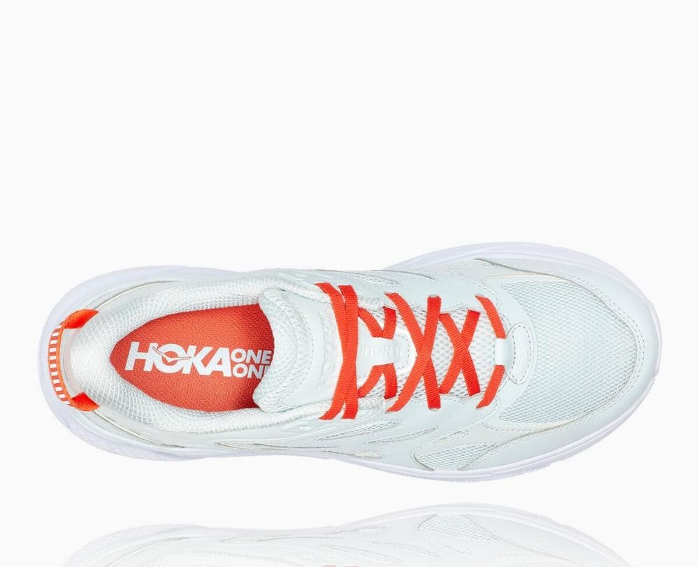 Chaussures Running Route Hoka Clifton L Femme Bleu Rouge | UNSK10978