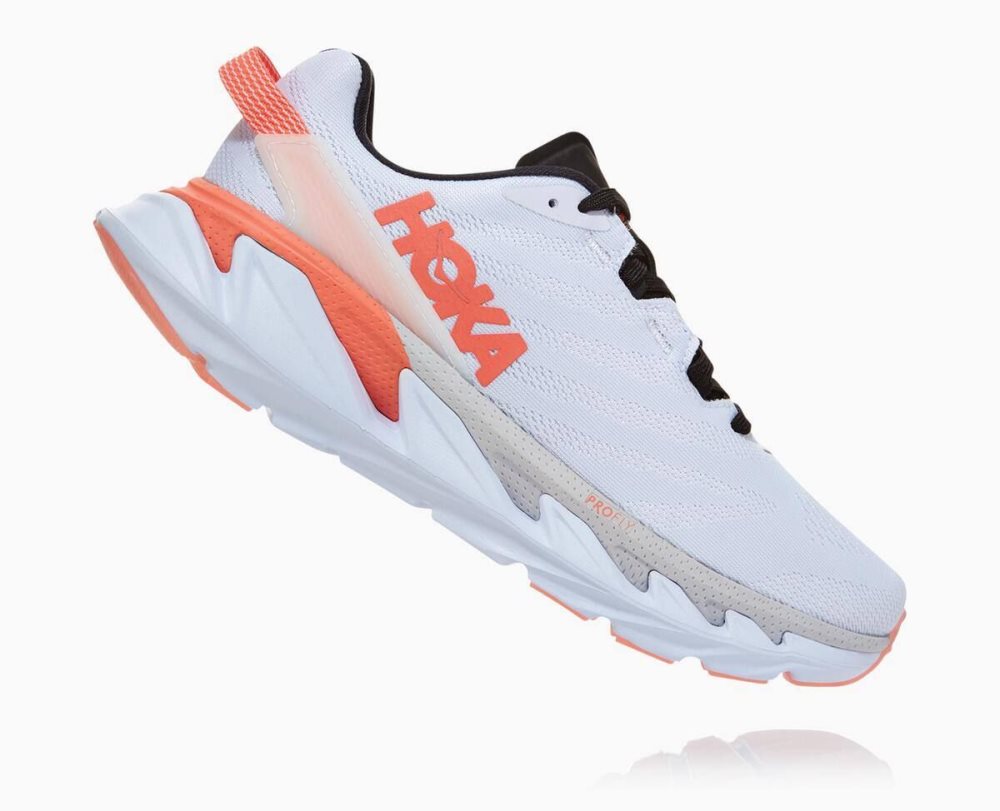 Chaussures Running Route Hoka Elevon 2 Femme Blanche | SOPY81560