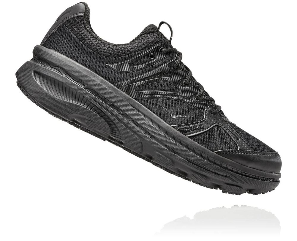 Chaussures Running Route Hoka Engineered Garments Bondi B Femme Noir | LVGC93721