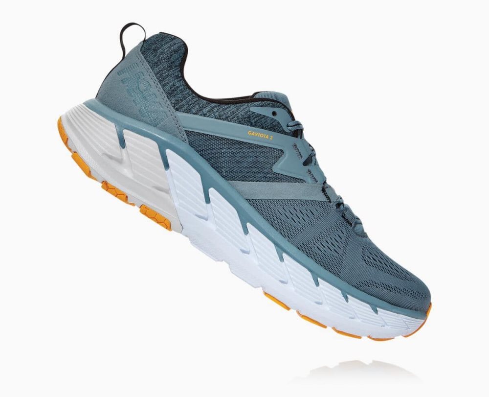 Chaussures Running Route Hoka Gaviota 2 Homme Grise Foncé | HKGP51083