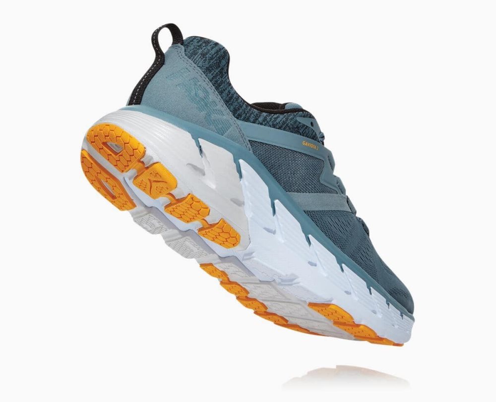 Chaussures Running Route Hoka Gaviota 2 Homme Grise Foncé | HKGP51083