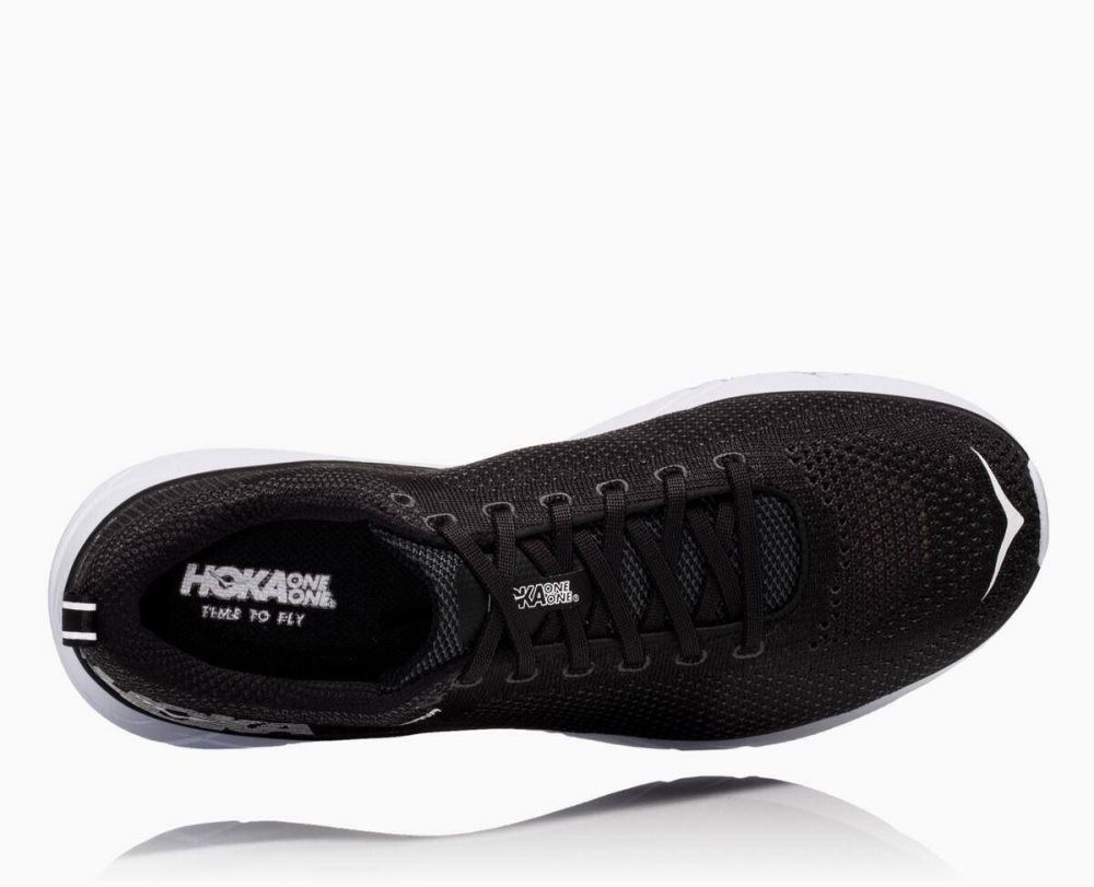 Chaussures Running Route Hoka Hupana 2 Femme Noir Blanche | WUXS49162