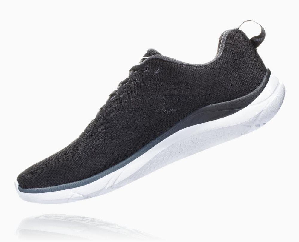 Chaussures Running Route Hoka Hupana EM Homme Noir Blanche | VTIN97021