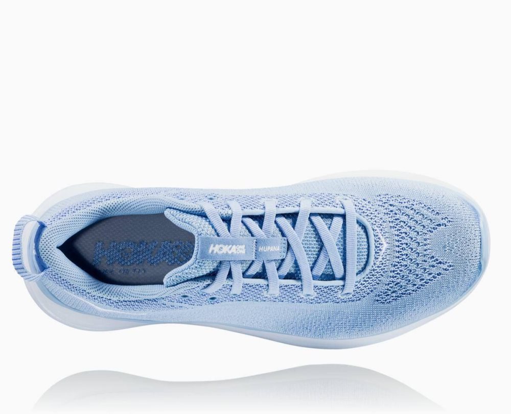 Chaussures Running Route Hoka Hupana Flow Wide Femme Bleu | COQX91476