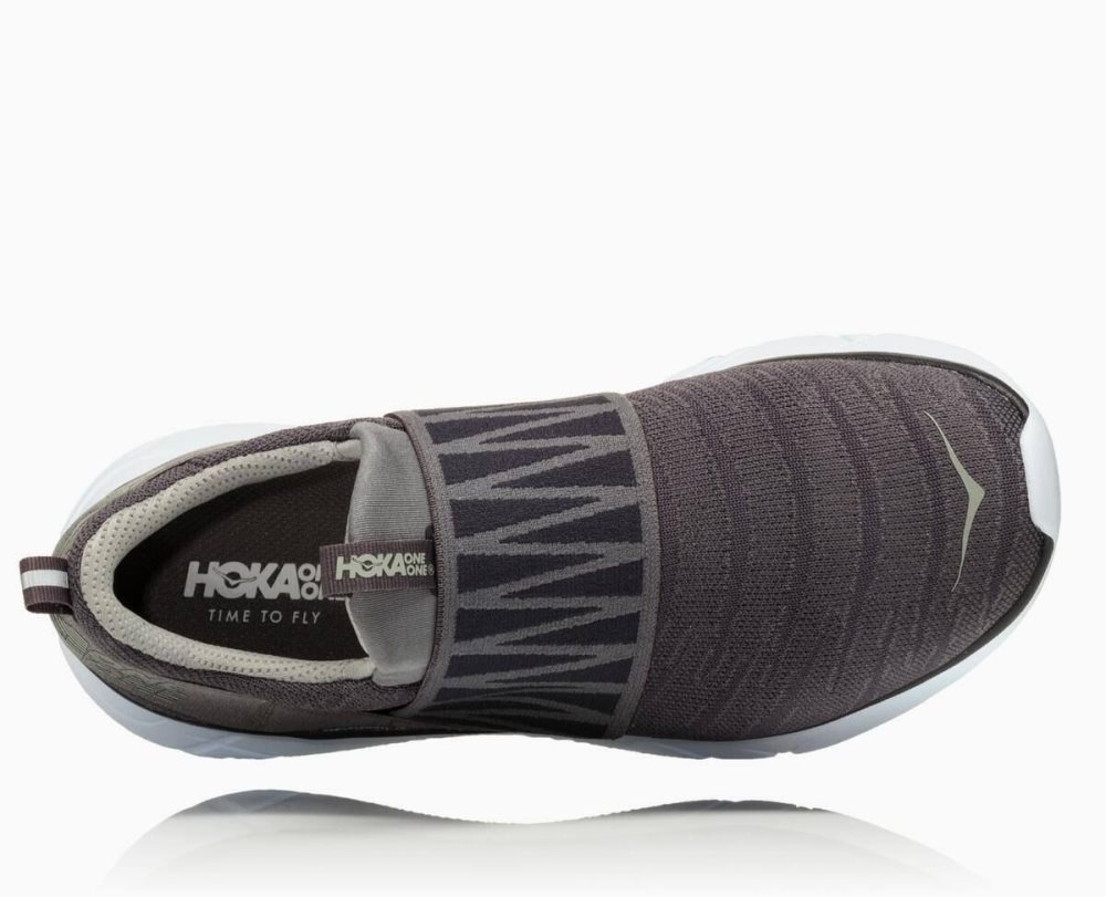 Chaussures Running Route Hoka Hupana Slip Femme Grise | TMRI75380