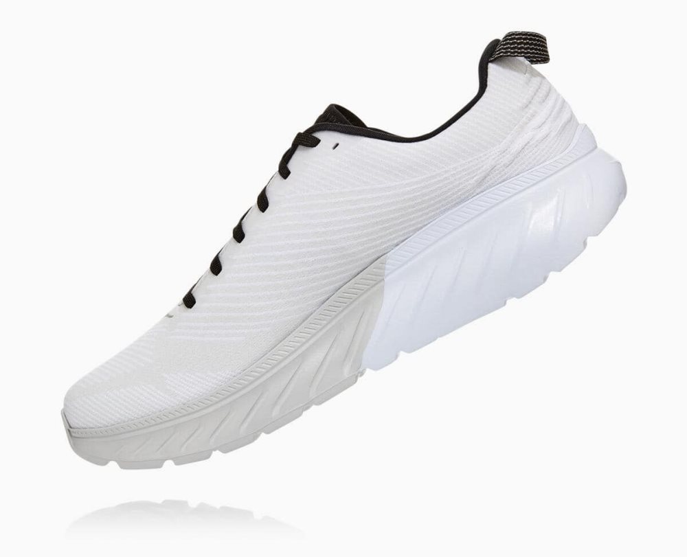 Chaussures Running Route Hoka Mach 3 Homme Blanche | GTUP56143