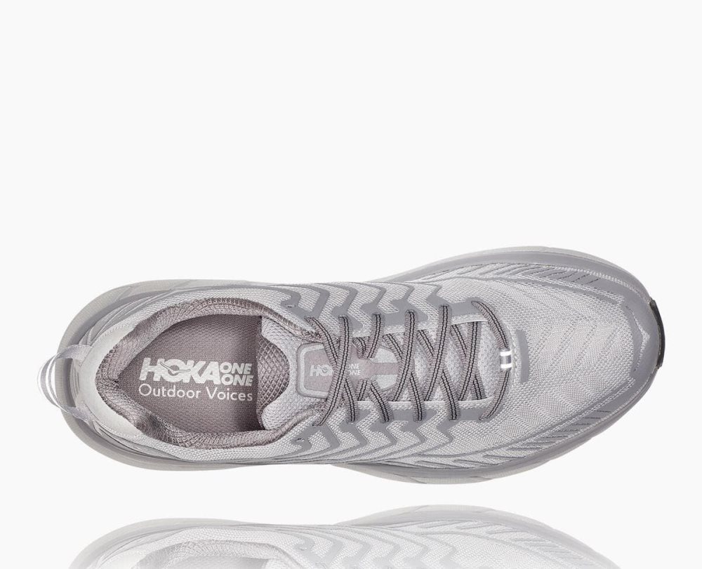 Chaussures Running Route Hoka OV Clifton Homme Argent | NFVX93025