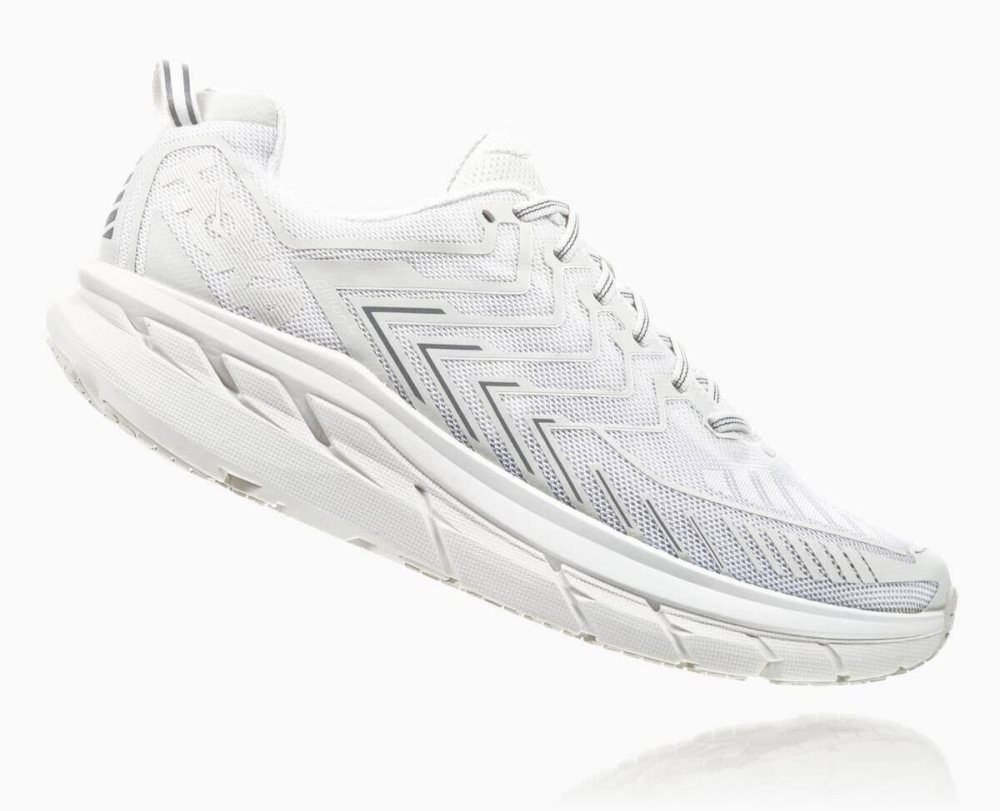 Chaussures Running Route Hoka OV Clifton Femme Blanche | PQEK60341