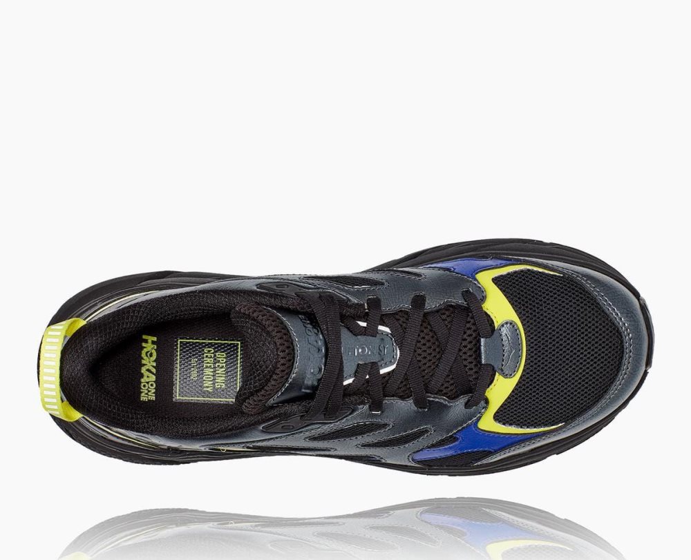 Chaussures Running Route Hoka Opening Ceremony BM Clifton Homme Noir Noir | QTFD49136