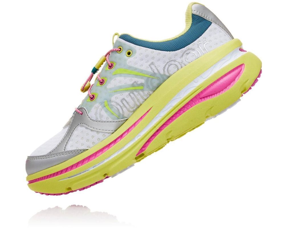 Chaussures Running Route Hoka Outdoor Voices Bondi B Femme Vert Clair Rose | RKNL92134