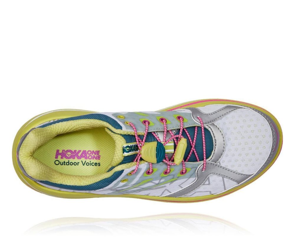 Chaussures Running Route Hoka Outdoor Voices Bondi B Femme Vert Clair Rose | RKNL92134