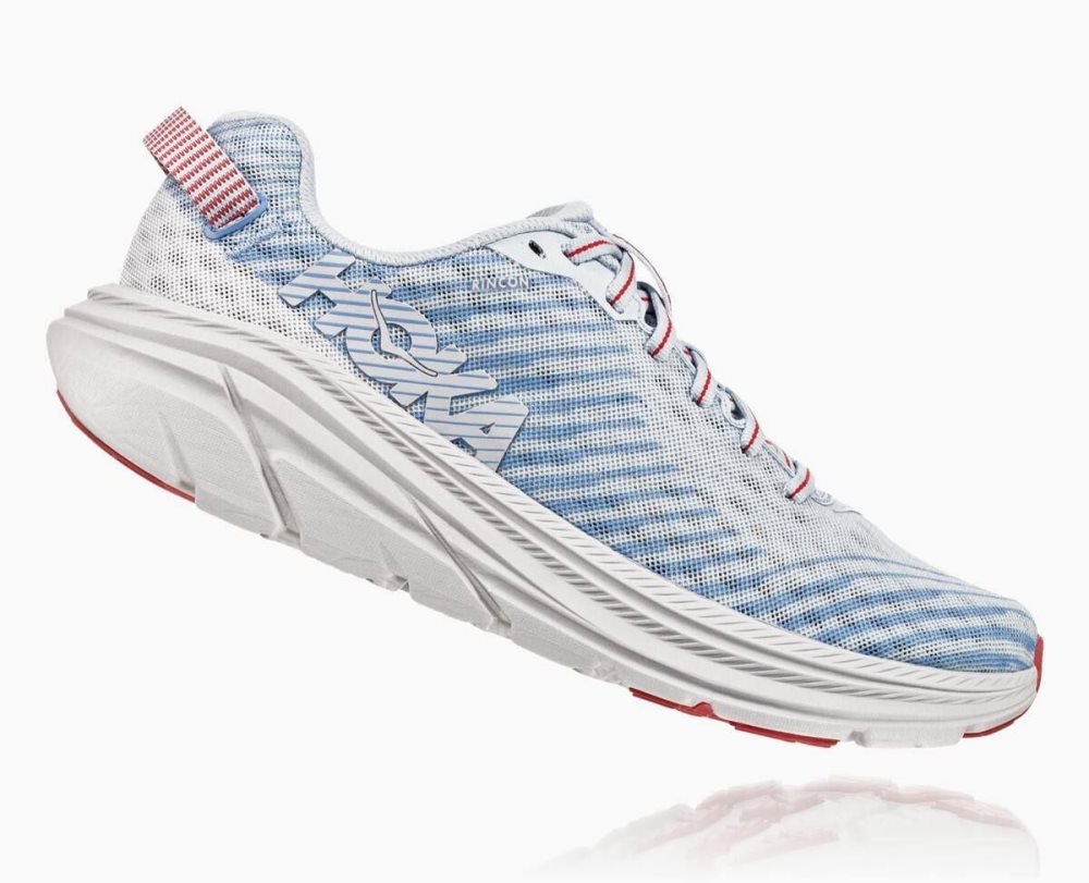 Chaussures Running Route Hoka Rincon Femme Bleu | GQVR95347