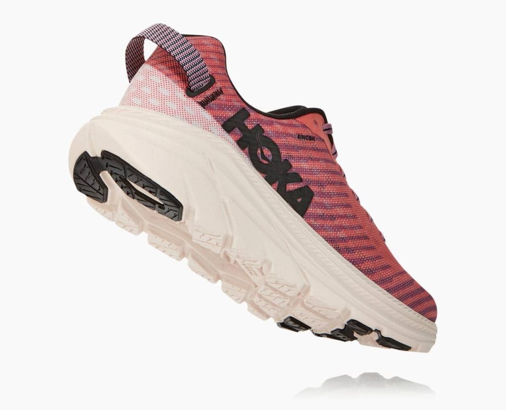 Chaussures Running Route Hoka Rincon Femme Rose | AXUS31840