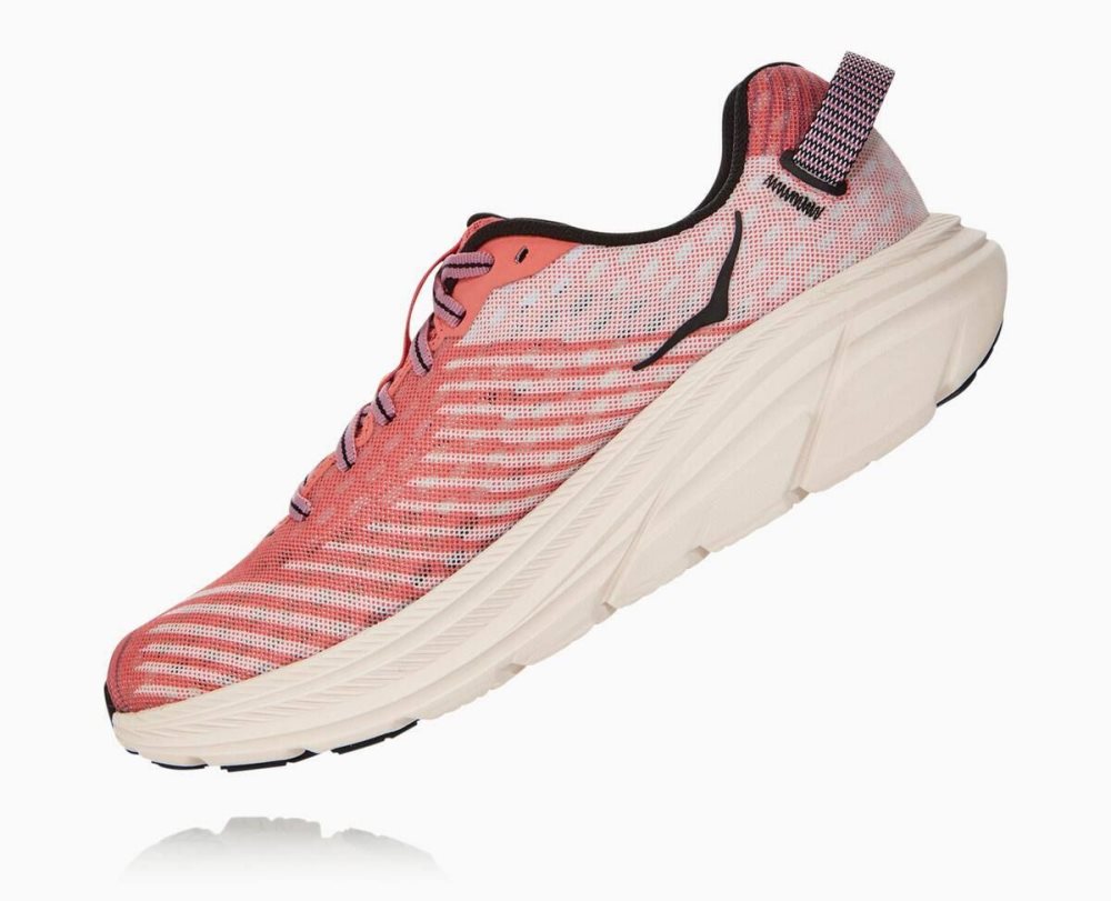 Chaussures Running Route Hoka Rincon Femme Rose | AXUS31840