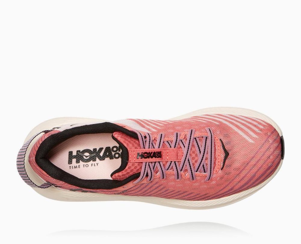 Chaussures Running Route Hoka Rincon Femme Rose | AXUS31840