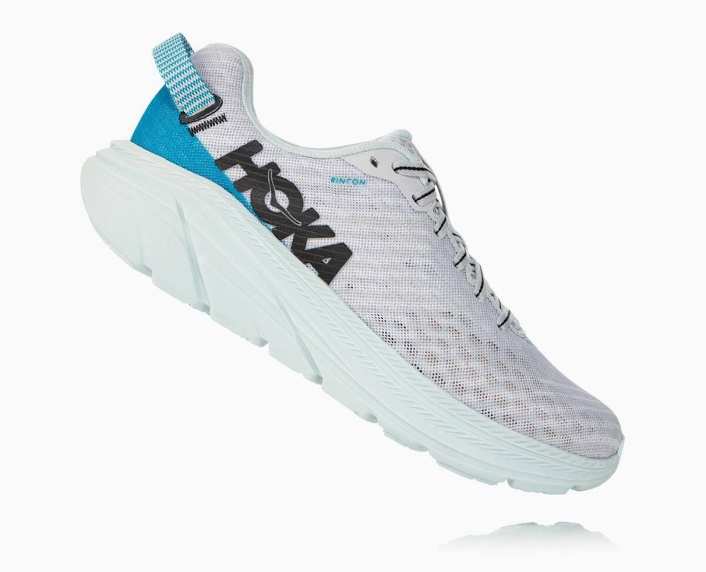 Chaussures Running Route Hoka Rincon Femme Lunar Rock/Nimbus Cloud | PVTO83264