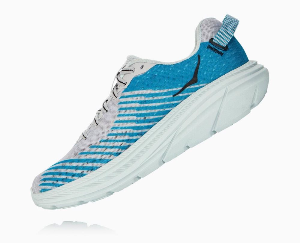 Chaussures Running Route Hoka Rincon Femme Lunar Rock/Nimbus Cloud | PVTO83264