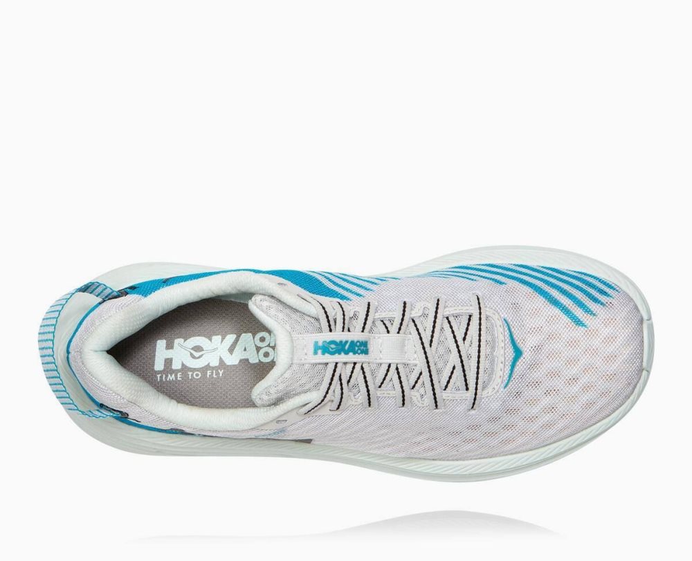 Chaussures Running Route Hoka Rincon Femme Lunar Rock/Nimbus Cloud | PVTO83264