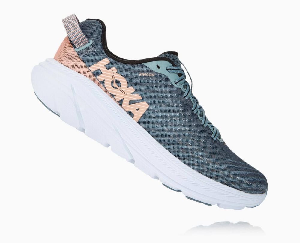 Chaussures Running Route Hoka Rincon Femme Rose Marron | YHVS72546