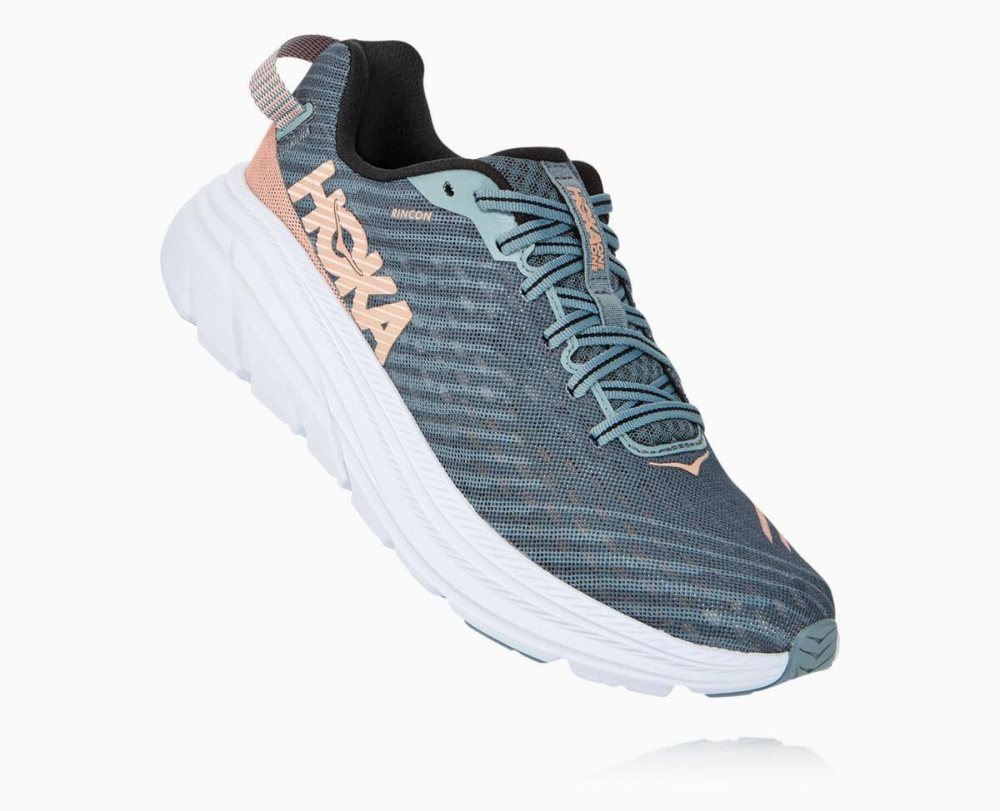 Chaussures Running Route Hoka Rincon Femme Rose Marron | YHVS72546