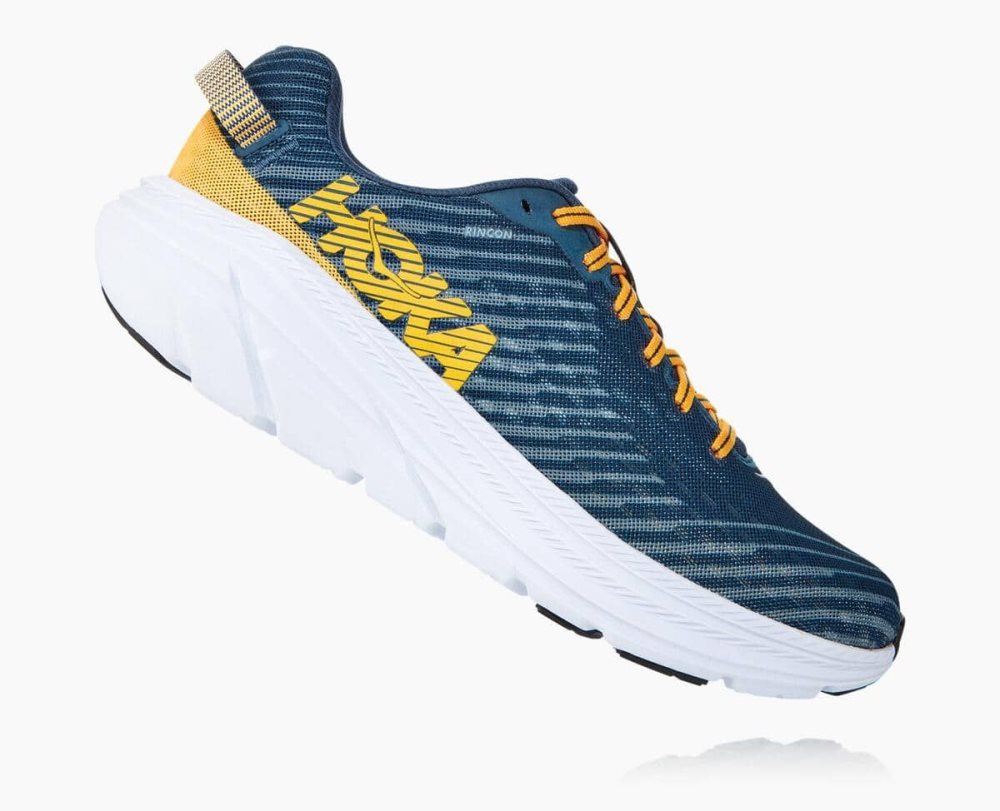 Chaussures Running Route Hoka Rincon Homme Bleu | UQAZ75326