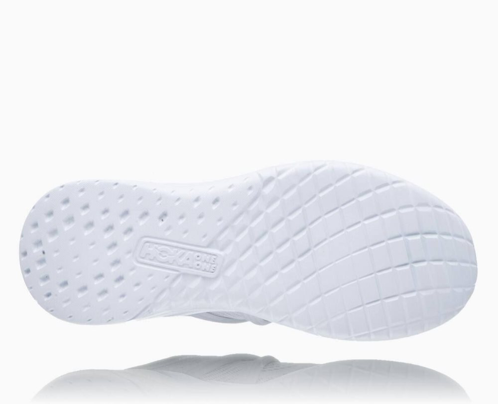 Chaussures Running Route Hoka Tivra Femme Blanche | VJEC69182