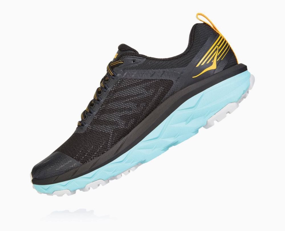 Chaussures Trail Hoka Challenger ATR 5 Femme Grise Foncé Marron | MLKY41358